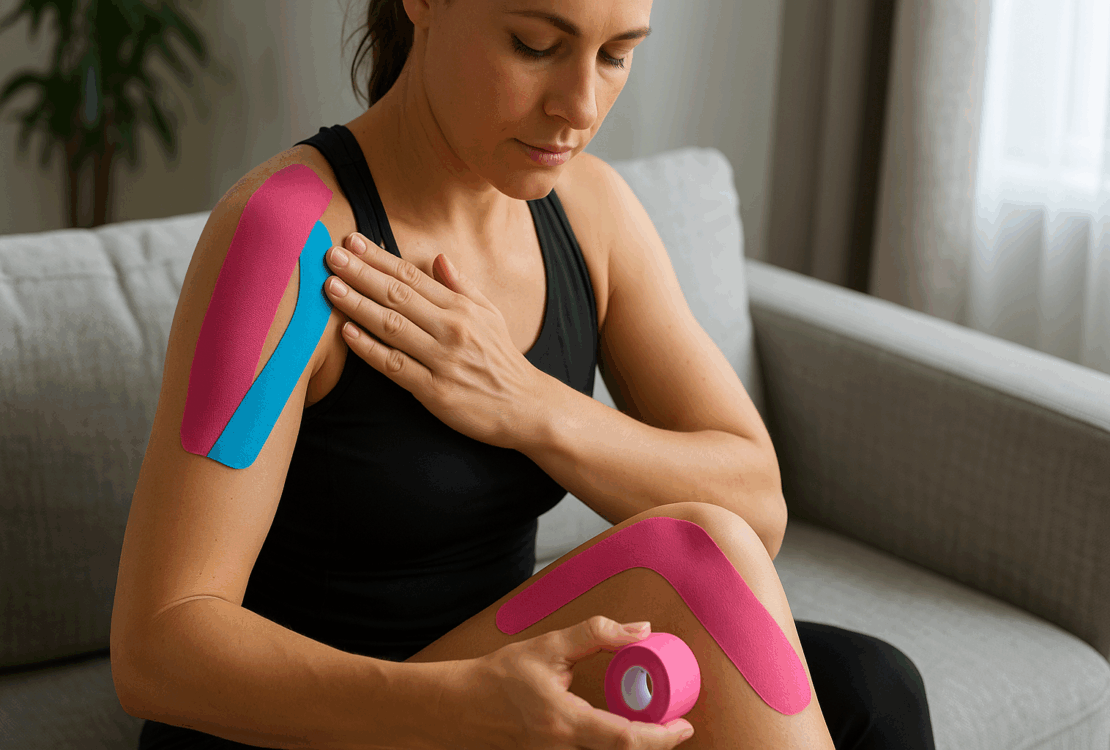 Mire jó a kineziológiai tapasz és hogyan kell használni? Tanuld meg tőlünk!