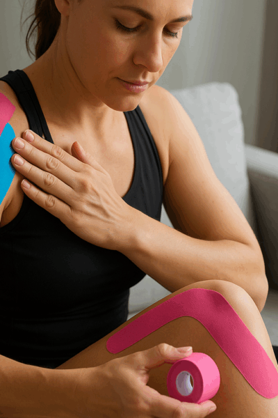 Mire jó a kineziológiai tapasz és hogyan kell használni? Tanuld meg tőlünk!