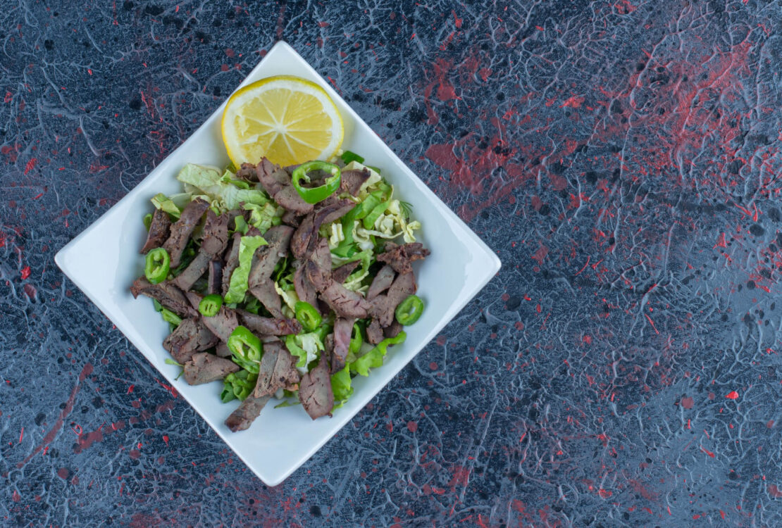 vastartalmú ételek